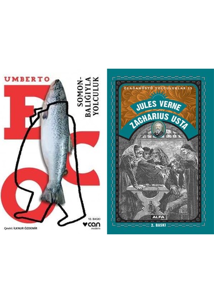 Somon Balığıyla Yolculuk (Yeni Kapak) + Zacharius Usta