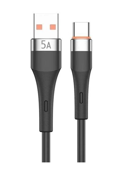 Powerway Hc05 Örgülü 5 Amper Usb To Type- C 1 Metre Şarj Data Kablosu modelleri