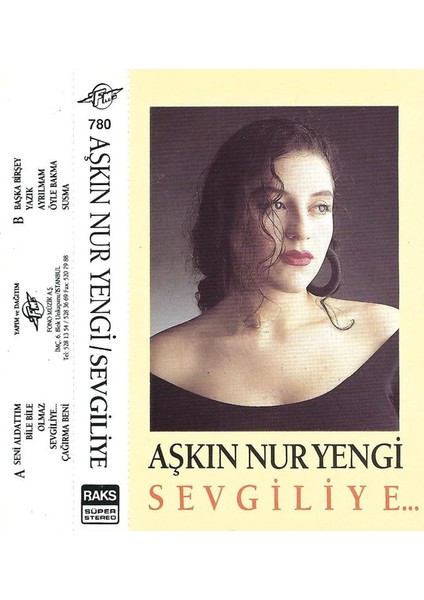Aşkın Nur Yengi – Sevgiliye…kaset