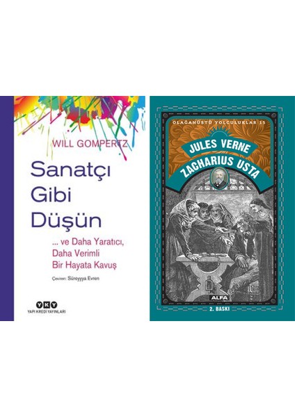 Sanatçı Gibi Düşün – … ve Daha Yaratıcı, Daha Verimli Bir Hayata Kavuş + Zacharius Usta