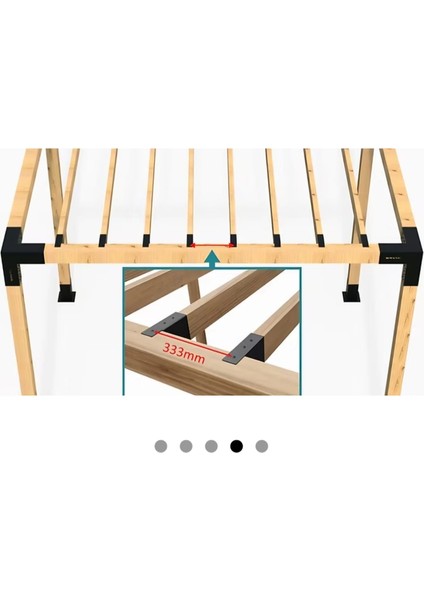 Denizwelding Pergola Çardak Kamelya Sundurma Garaj Kış Bahcesi Için Catı Aşık Baglantı Elamanı 80X40X1.5MMPROFİL fiyatları