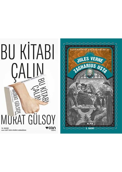 Bu Kitabı Çalın (Yeni Kapak) + Zacharius Usta