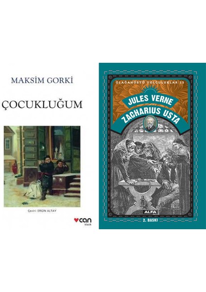 Çocukluğum (Yeni Beyaz Kapak) + Zacharius Usta