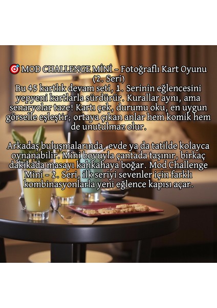 Mod Challenge Mini Fotoğraflı Kart Oyunu 2. Seri modelleri