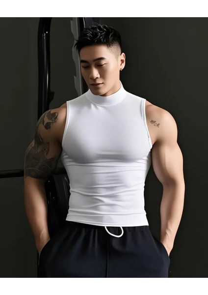 Yarim Boğaz Sıfır Kol Futbol Body-Fitness Body & Egzersiz Body - Boğazli Sıfır Kol Basketbol Body indirimleri