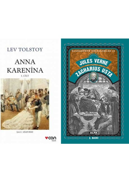 Anna Karenina (Yeni Beyaz Kapak) + Zacharius Usta