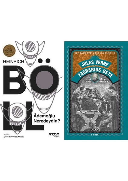 Ademoğlu Neredeydin (Yeni Kapak) + Zacharius Usta