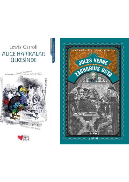 Alıce Harikalar Ülkesinde (Yeni Kapak) + Zacharius Usta