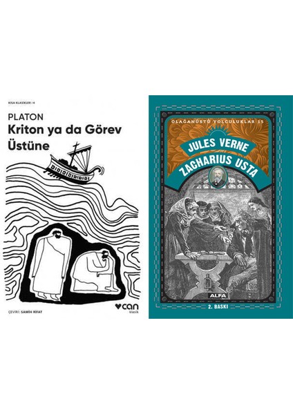 Kriton Yada Görev Üstüne (Kısa Klasik) + Zacharius Usta