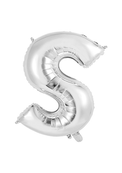 Folyo Harf S Gümüş 26 Inc 66 cm Balonevi indirimleri