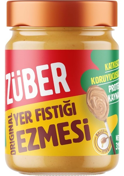 Züber Original Fıstık Ezmesi 315G