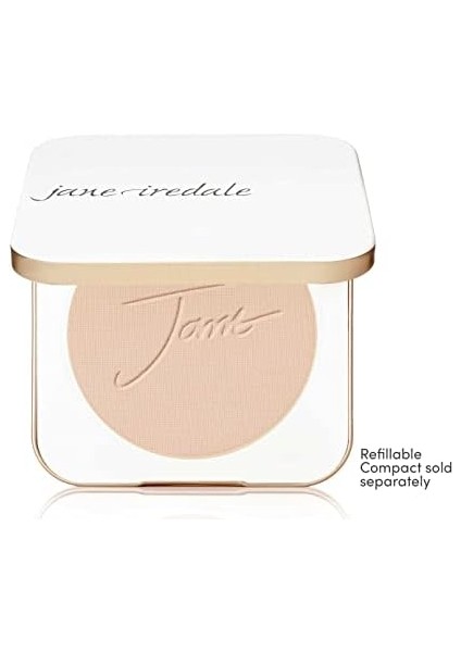 Jane Iredale Purepressed Base Mineral Foundation SPF20 Refill-Eu-Sıkıştırılmış Mineral Pudra #natural 1 Paket (1 x 9.9 G)