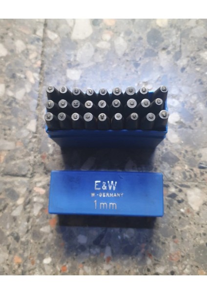Çelik Harfler 1 mm