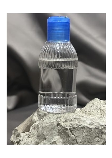 50 Adet 50 ml Boş Plastik Şişe YM23 Mavi Kapak
