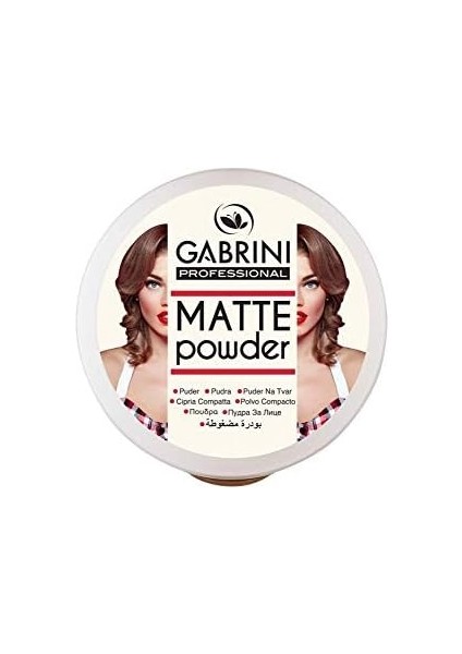 Gabrini Profesyonel Mat Pudra 04