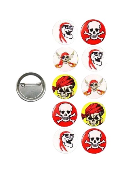 Lisanslı Yaka Çanta Rozeti KORSAN10LU Hallo