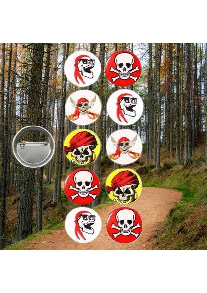 Lisanslı Yaka Çanta Rozeti KORSAN10LU Hallo