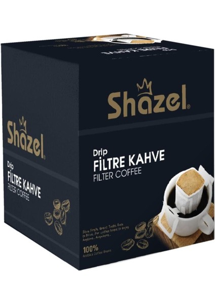 Shazel Filtre Kahve Drip Classic - 8 Gr. 12'li Kutu