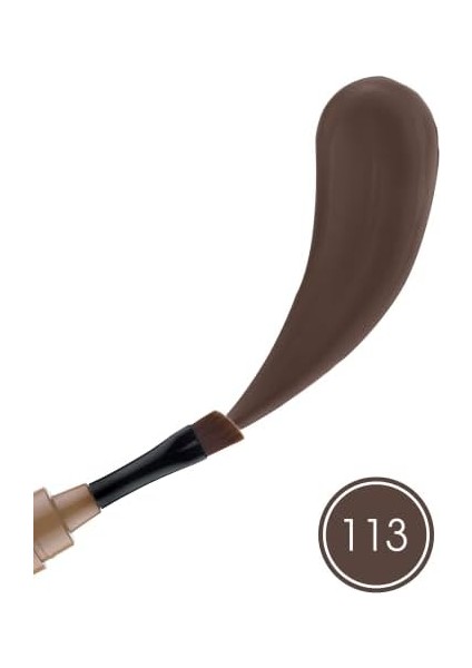 Pastel Profashion Brown Designer 2 In 1 Filler & Shaper Brow Palette 113