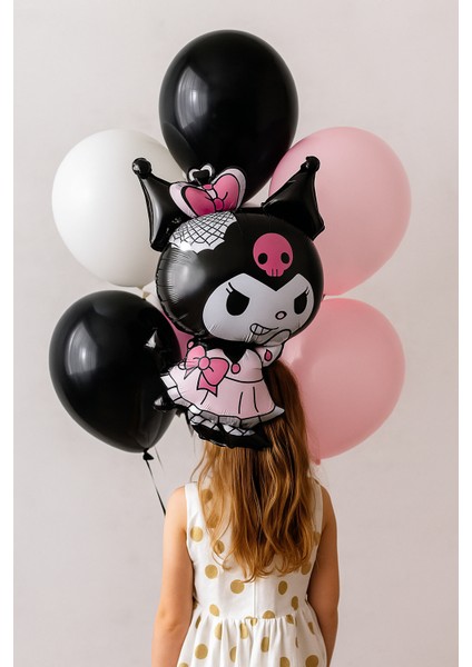 Folyo Balon Kuromi Temalı 50X78CM Doğum Günü Balonu indirimleri