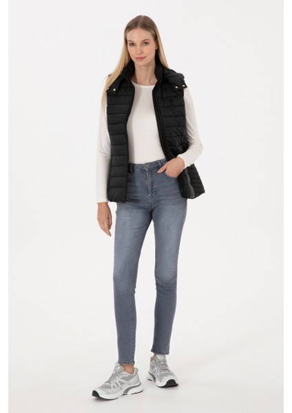 Kadın Siyah Yelek (Dokuma) 50307992-VR046 fırsatları