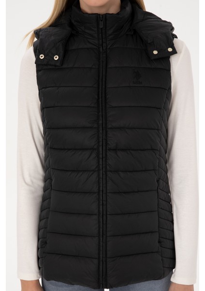 Kadın Siyah Yelek (Dokuma) 50307992-VR046