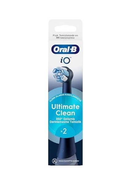 Oral-B Io Ultimate Clean Siyah Diş Fırçası Yedek Başlığı 2 Adet modelleri