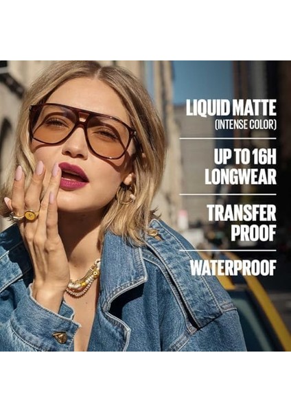 Maybelline New York Super Stay Matte Ink Likit Mat Ruj - 510 Charmer fiyatları