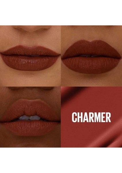 Maybelline New York Super Stay Matte Ink Likit Mat Ruj - 510 Charmer modelleri