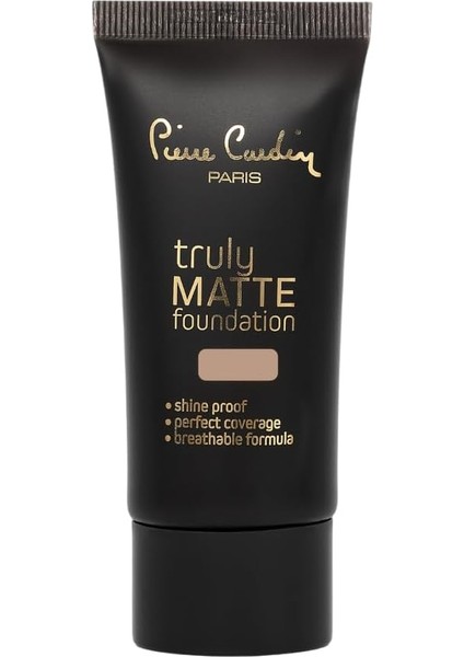 Pierre Cardin Truly Matte Foundation- Light CARAMEL-432