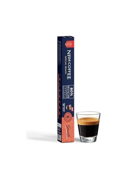 Nish Kahve Kapsül Kahve 4 Smooth Nespresso Uyumlu 10 Adet fiyatları