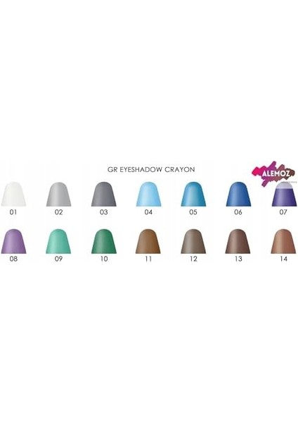 Golden Rose Eyeshadow Crayon Kalem Far Waterproof No: 14 modelleri