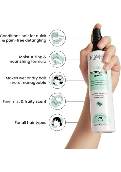 Tangle Teezer Çocuklar Için Saç Açıcı Sprey 150 ml fiyatları