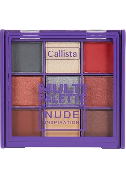 Callista Multi Palette Eyeshadow Göz Farı Paleti 102 Nude Inspiration