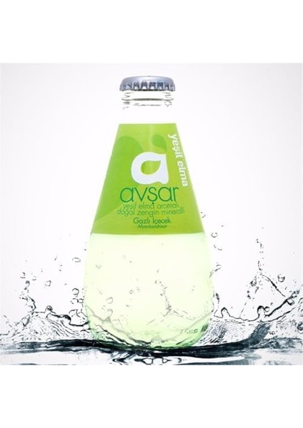 Avşar Yeşil Elma Aromalı Maden Suyu 200 ml 6'lı fiyatları