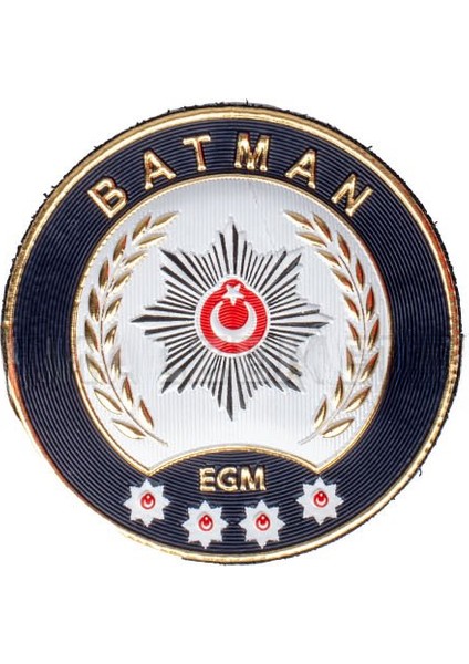 Batman Polis Kol Arması 3D Plastik Tpu, Yeni Tip, Cırtlı, Standart Ölçü, 1.sınıf Kalite
