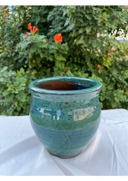 Irmak Saksı - Dekoratif Seramik Turkuaz Saksı modelleri