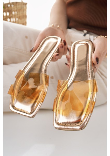 Kadın Terlik Şık Dışarı Plaj Yazlık Günlük Ev Terliği