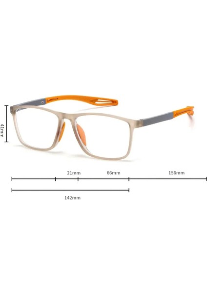 Rahat Spor Okuma-Gözlüğü , Mavi Işık Korumalı 2.0 | Silikon Saplı & Pc Çerçeve