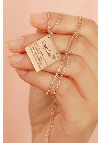 925 Ayar Gümüş Arkadaş Kolye fiyatları