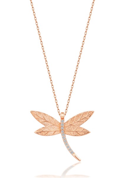 925 Ayar Gümüş Desenli Yusufçuk Kolye modelleri