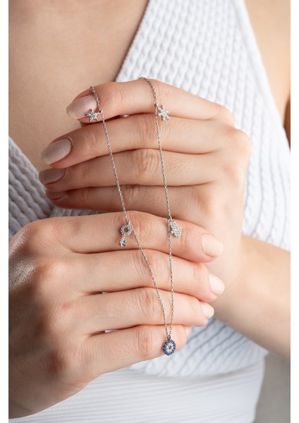 925 Ayar Gümüş Şans Kolye