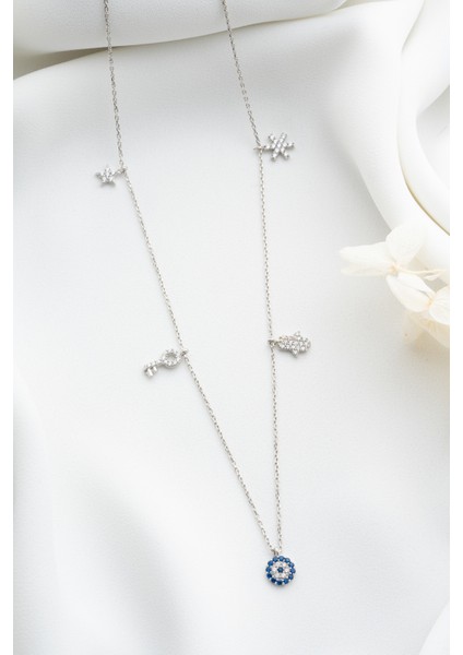 925 Ayar Gümüş Şans Kolye modelleri