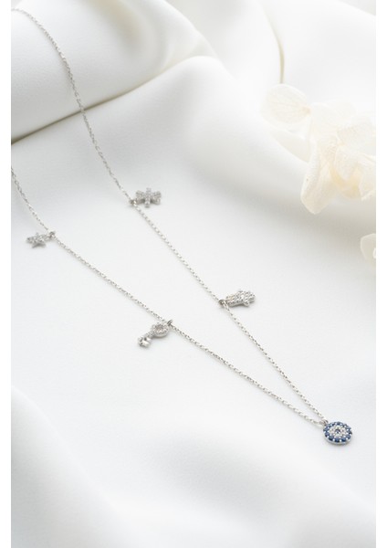 925 Ayar Gümüş Şans Kolye fırsatları