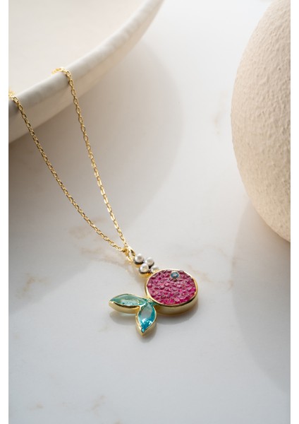 925 Ayar Gümüş Incili Balık Kolye fırsatları