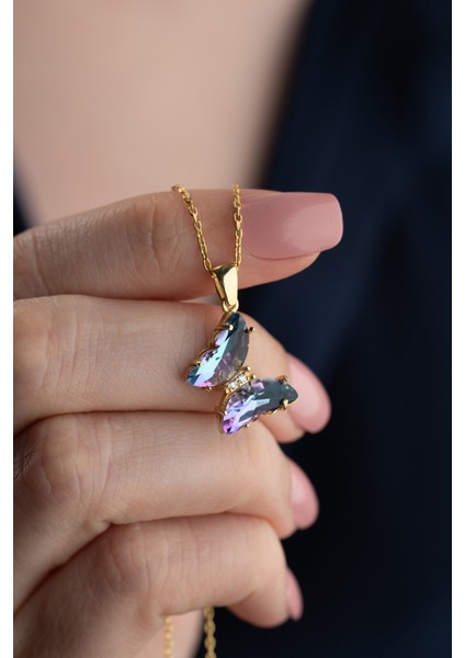 925 Ayar Kelebek Kolye fiyatları