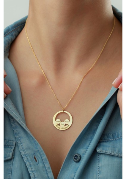 925 Ayar Gümüş Kişiye Özel Üçlü Kalp Plaka Kolye fiyatları