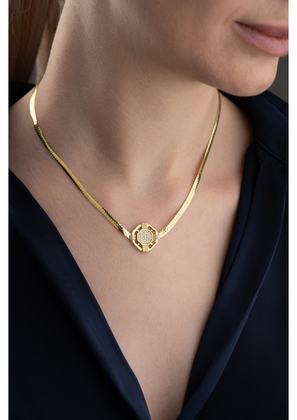 925 Ayar Gümüş Şeyma Kolye