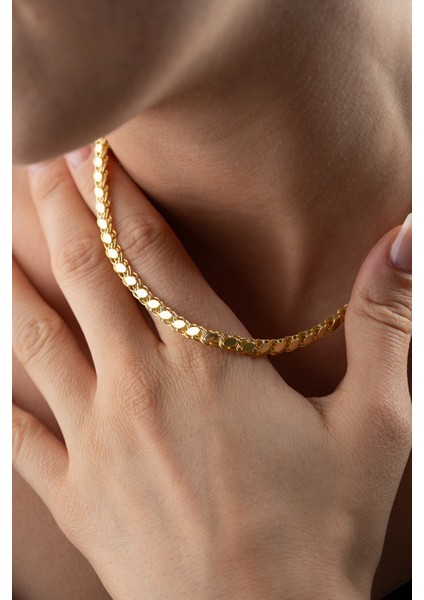 925 Ayar Gümüş Pullu Model Kolye fiyatları