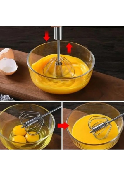 Bas - Çek El Mikseri – Paslanmaz Çırpıcı | Pratik Mutfak Çırpma Teli
